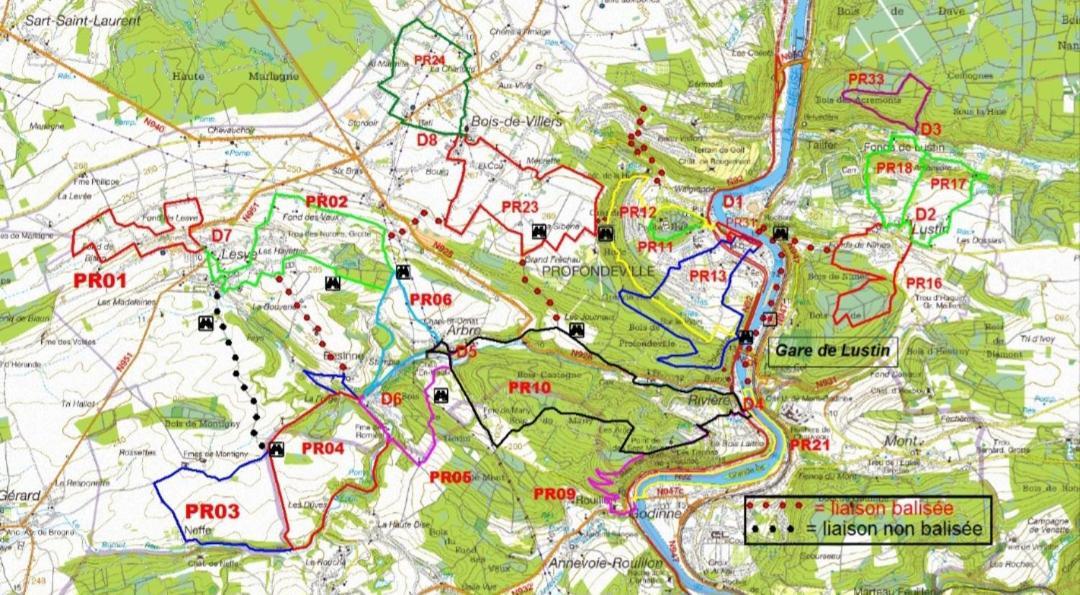 Escale Chambre D'Hotes Au Coeur Du Vieux Profondeville Entre Namur Et Dinant ภายนอก รูปภาพ